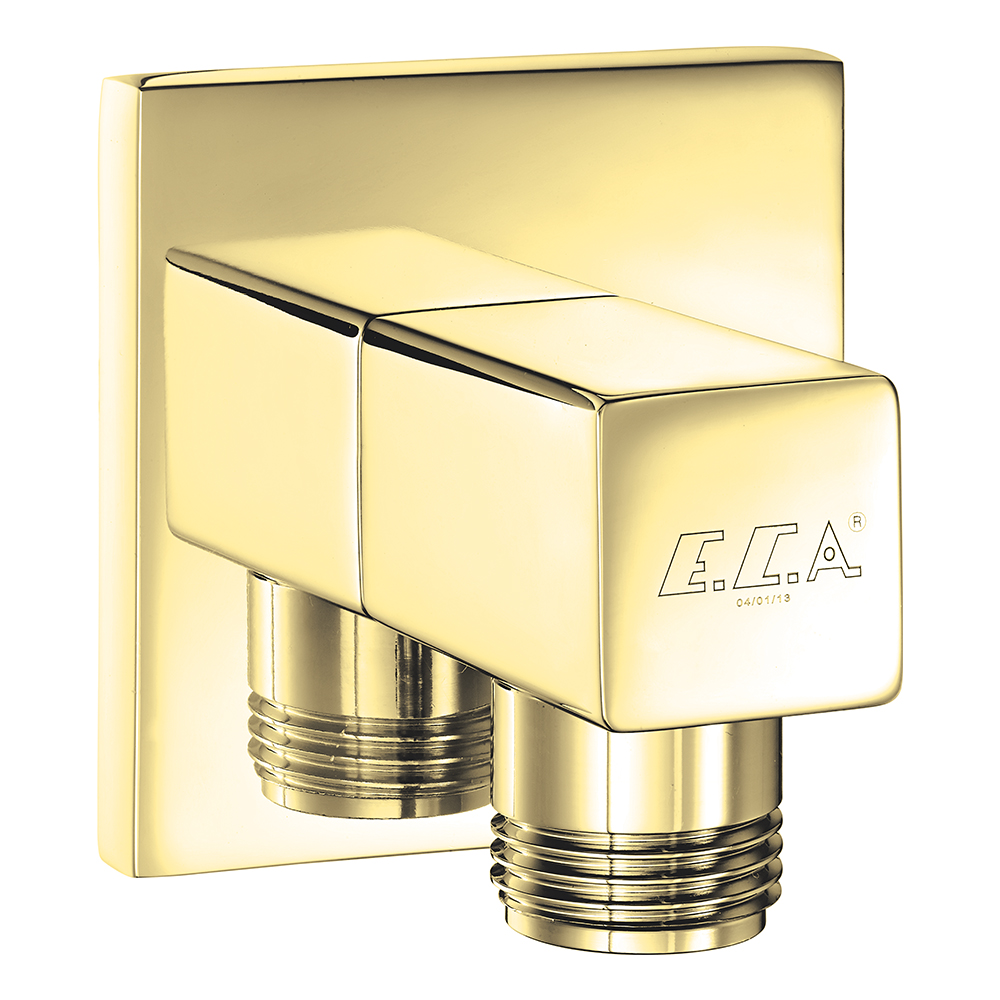 102826388  Элегантный кронштейн для душа - золотой вид Eca  - Вид №1