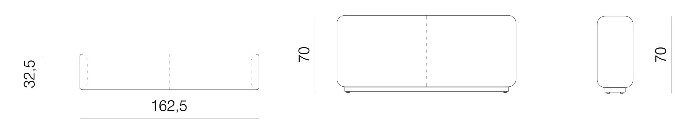 Угловой диван из ткани prostoria Klaster ARCH-00044043 - Вид №8