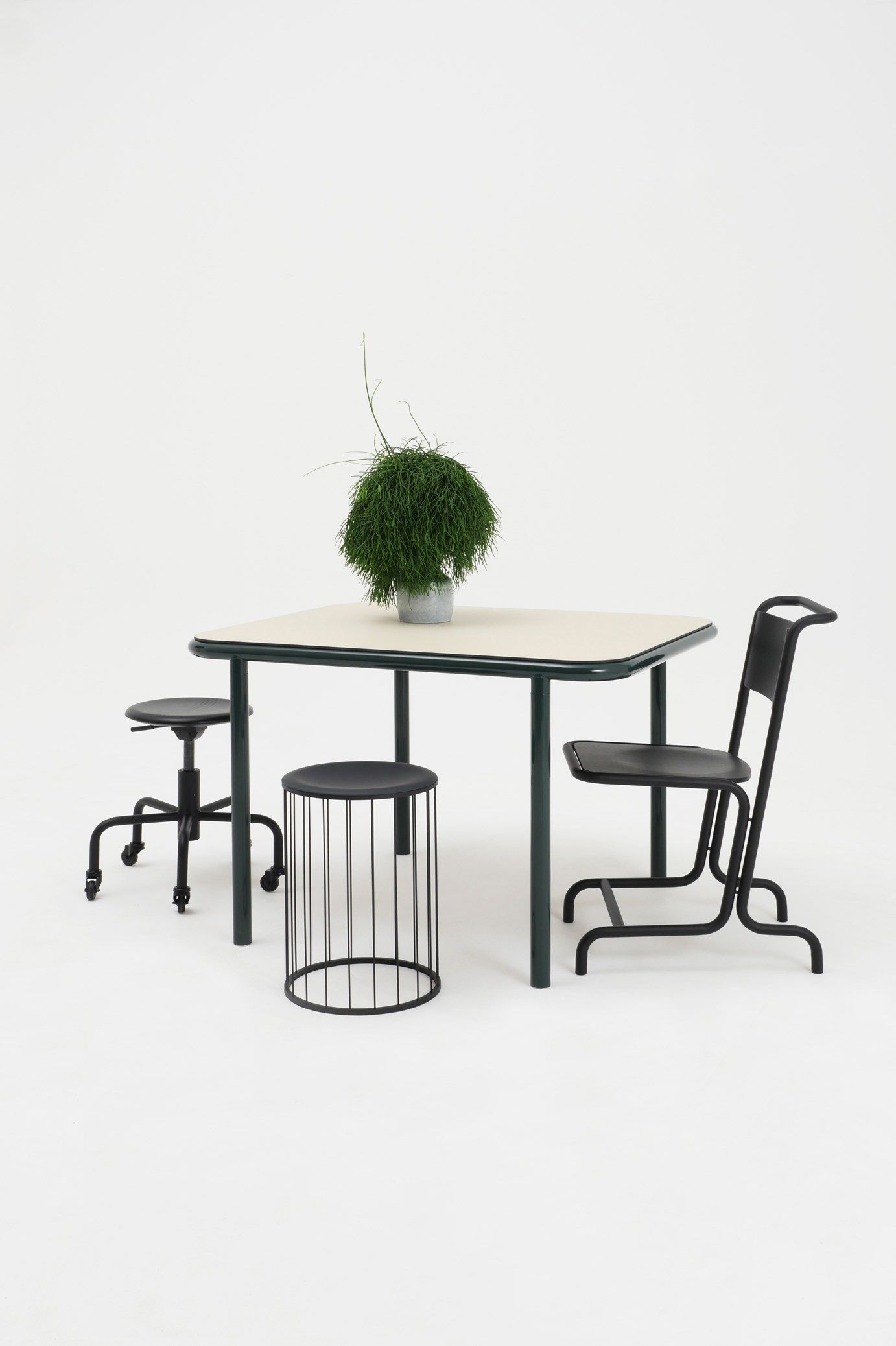 Стул из стали и дерева Atelier Haußmann LASZLO ARCH-00066775 - Вид №6