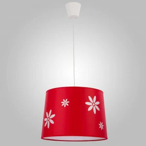 Детский подвесной светильник Flora "Цветы" TK LIGHTING  326516 Красный