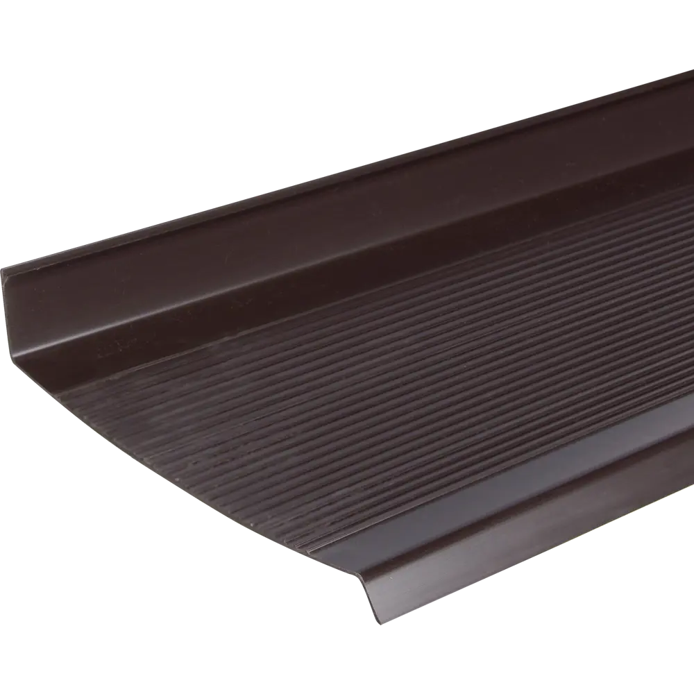 Отлив ПВХ 1500x180 мм коричневый FINEBER STLM-2148636