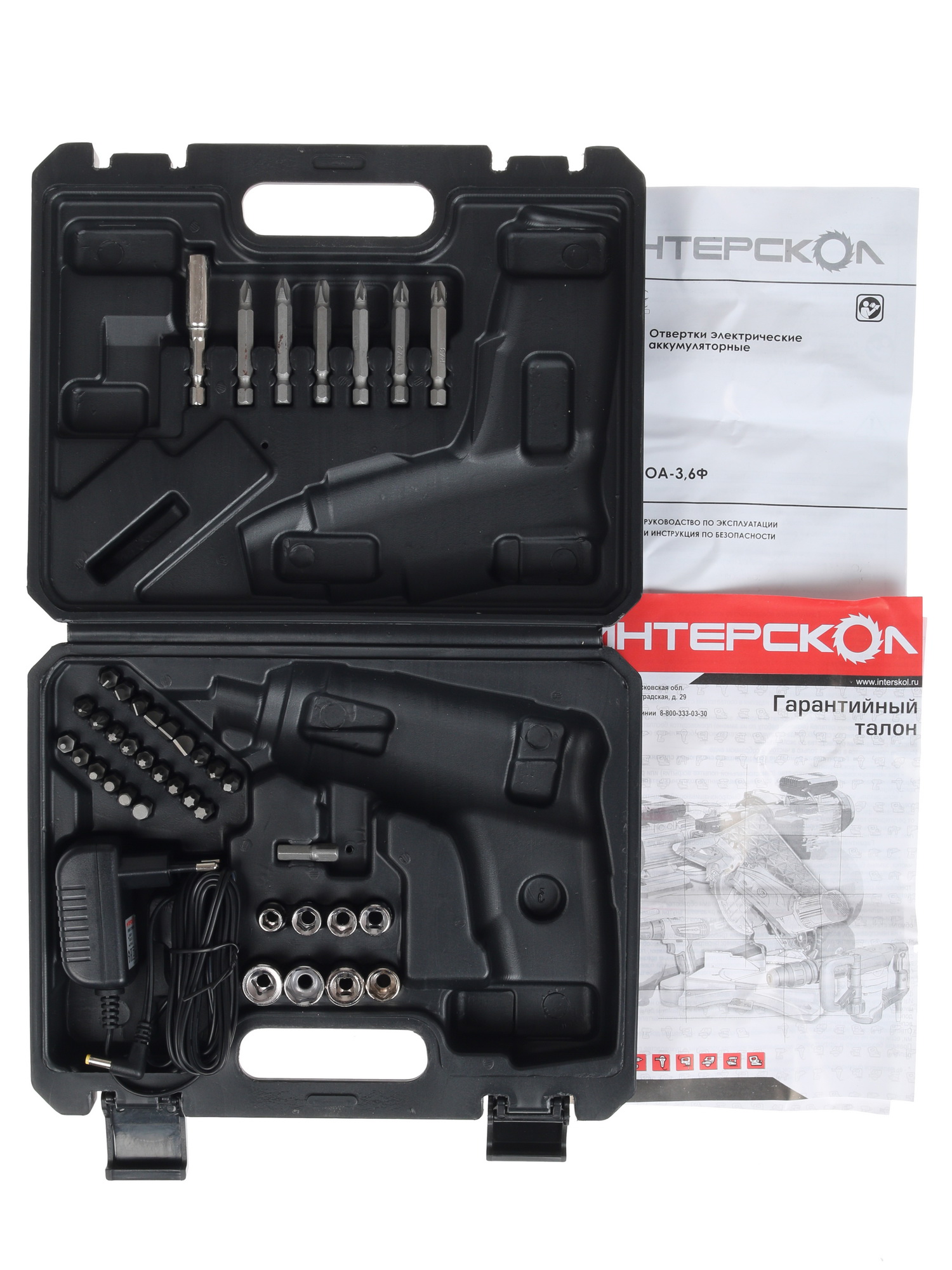 Аккумуляторная отвертка Интерскол ОА-3.6Ф 433.0.1.00 1142034 STDN-0020637 - Вид №6
