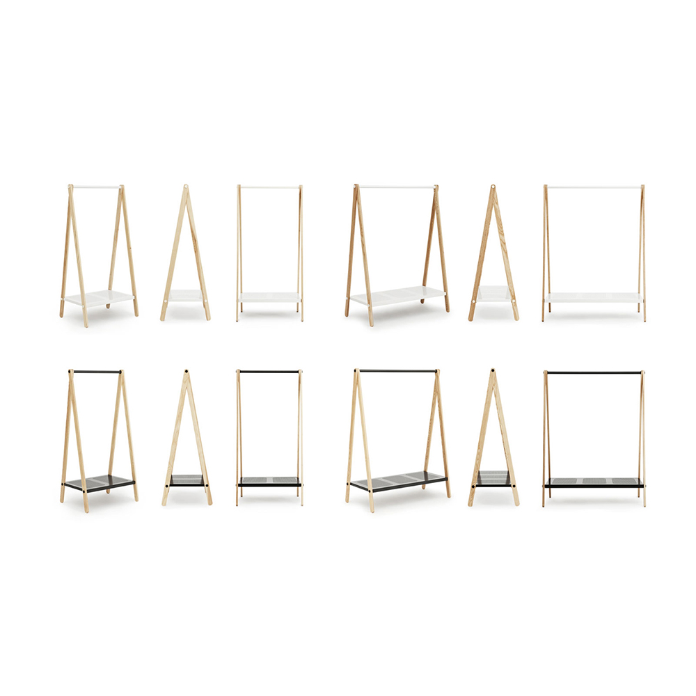 Вешалка для одежды Toj большая 160х120х59.5 см, белая Normann Copenhagen 600005 - Вид №3