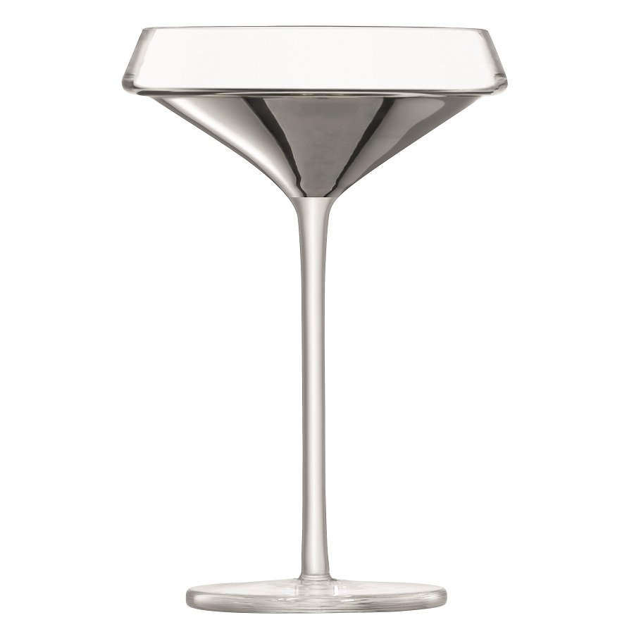 Набор из 2 бокалов-креманок 240 мл платина Space LSA INTERNATIONAL SPACE 00-3863230 Прозрачный;серебро - Вид №2