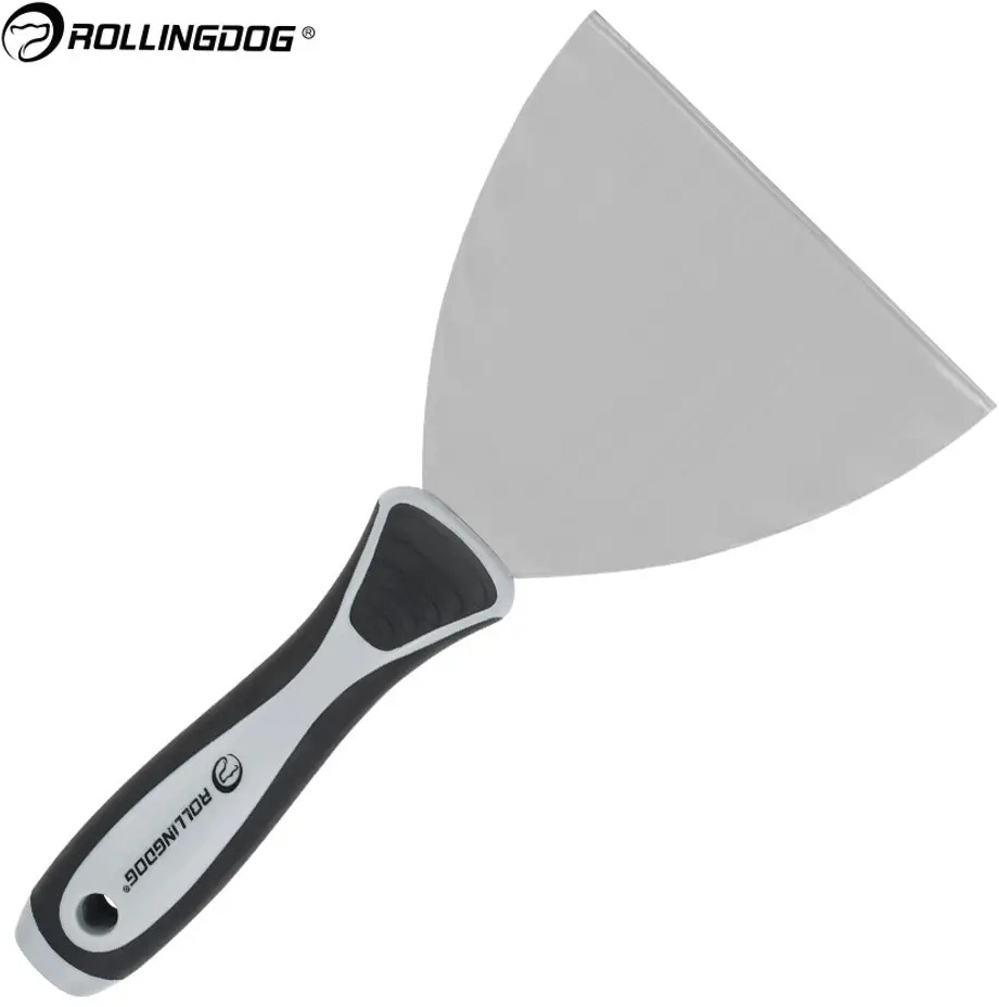 91758199 Шпатель малярный Rollingdog Professional 50006 125 мм, нержавеющая сталь STLM-0845084