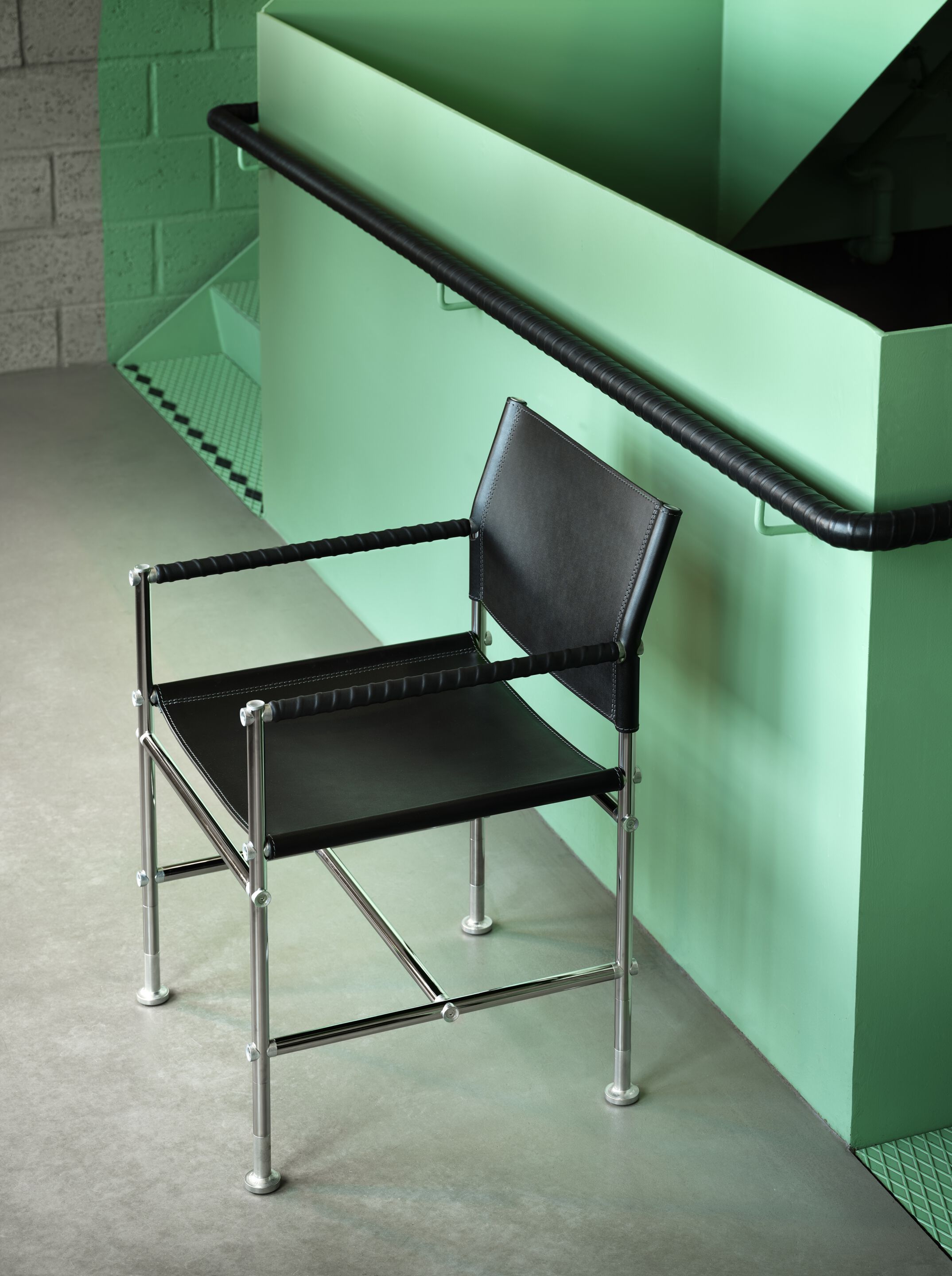 Тканевый стул с подлокотниками Bla Station Able ARCH-00137385 - Вид №14