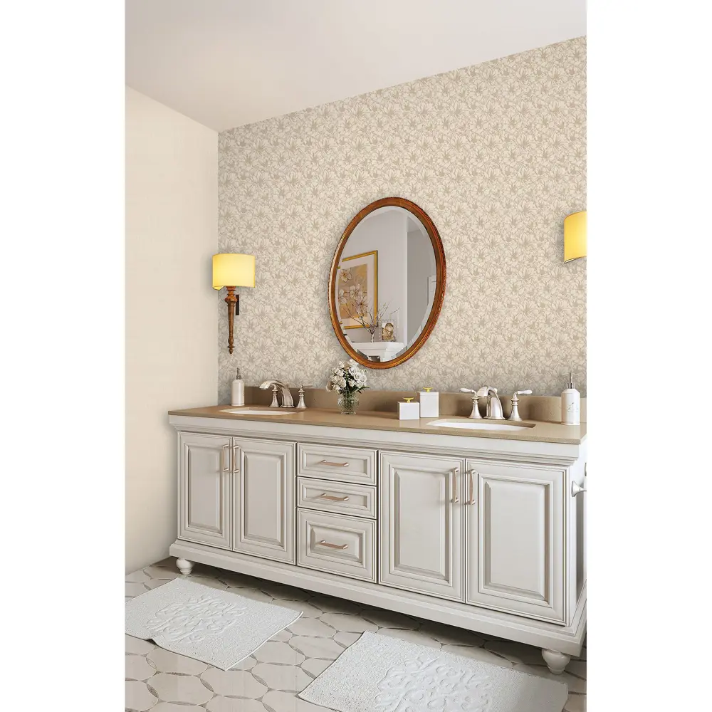 Обои флизелиновые Startdeco Charlize бежевые 1.06 м 988572 STLM-2125336 - Вид №3