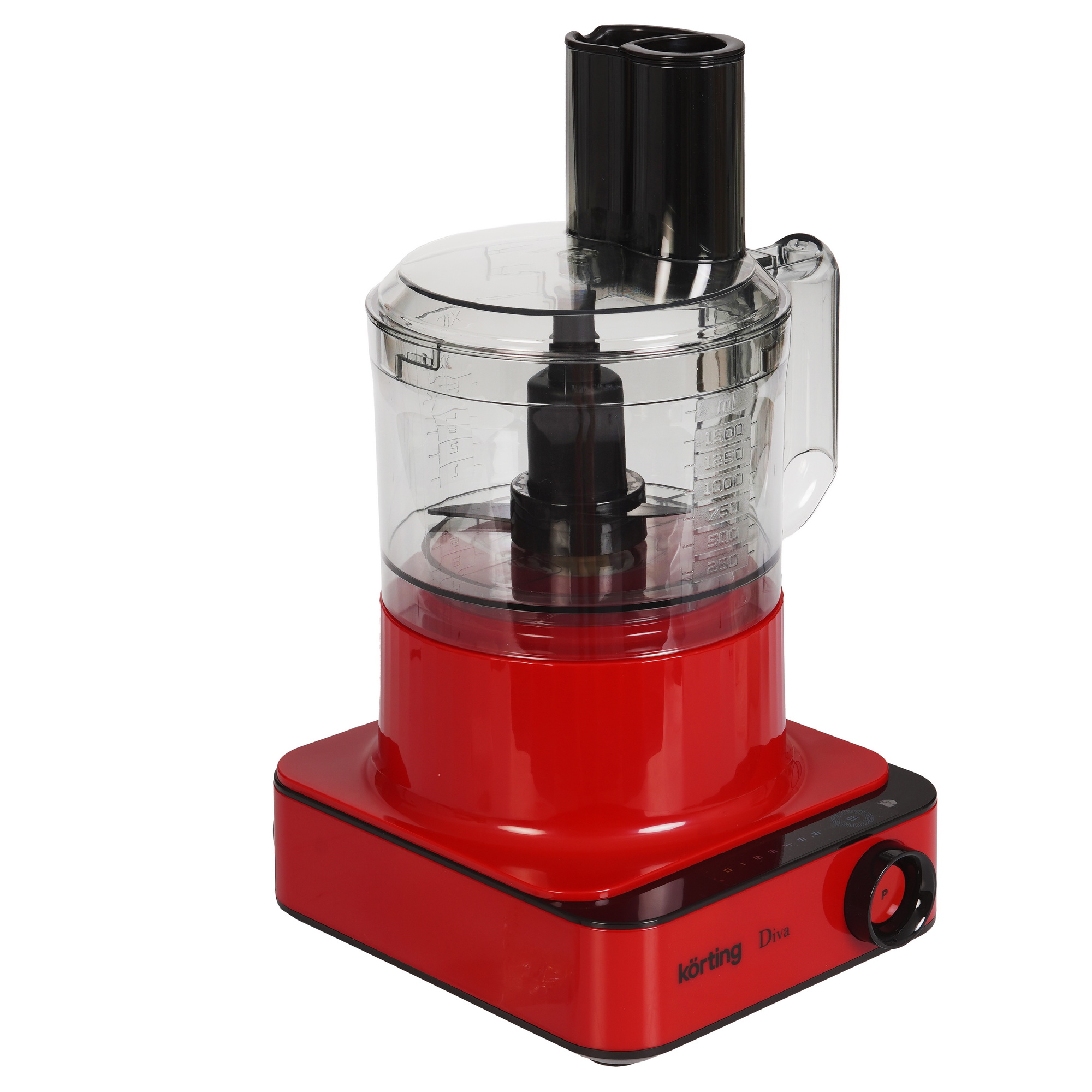 9232807 Кухонный комбайн Korting KFP 0201 Diva красный STDN-0114461 - Вид №5