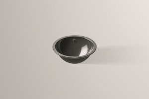 2031500190 Раковина, встраиваемая под столешницу, ub.k400, черный металл Alape серия K