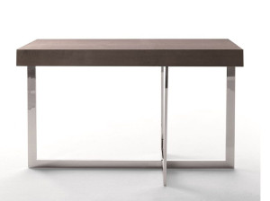 Деревянная прямоугольная консоль с ящиками