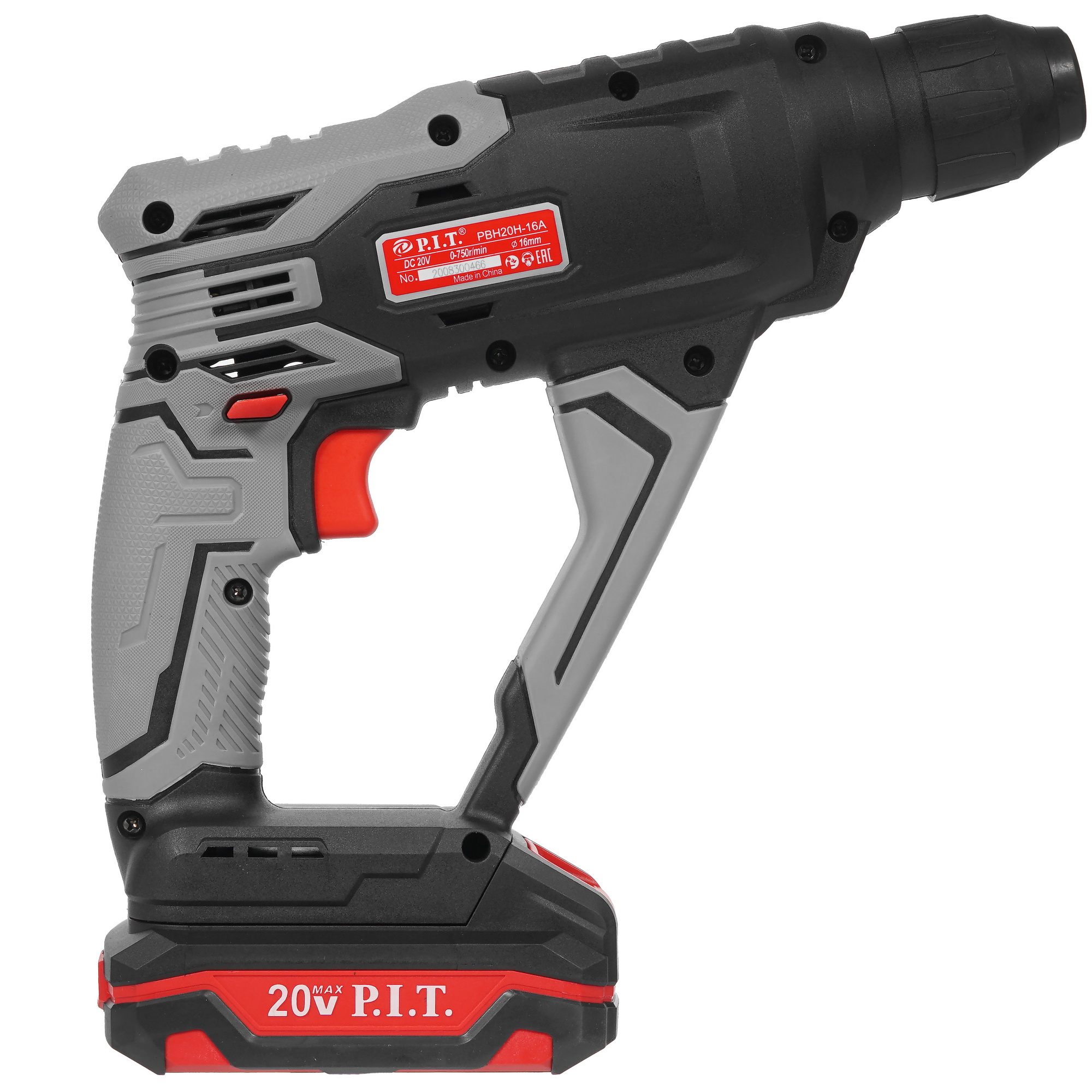 Перфоратор P.I.T. PBH20H-16A/1 OnePower 20V 5308692 PIT STDN-0141476 - Вид №1