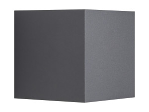 Алюминиевый и пластиковый наружный настенный светильник