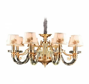 Подвесная люстра IDLamp Michel 404/8-LEDOldbronze IDLAMP ДИЗАЙНЕРСКИЕ, MICHEL 185419 -