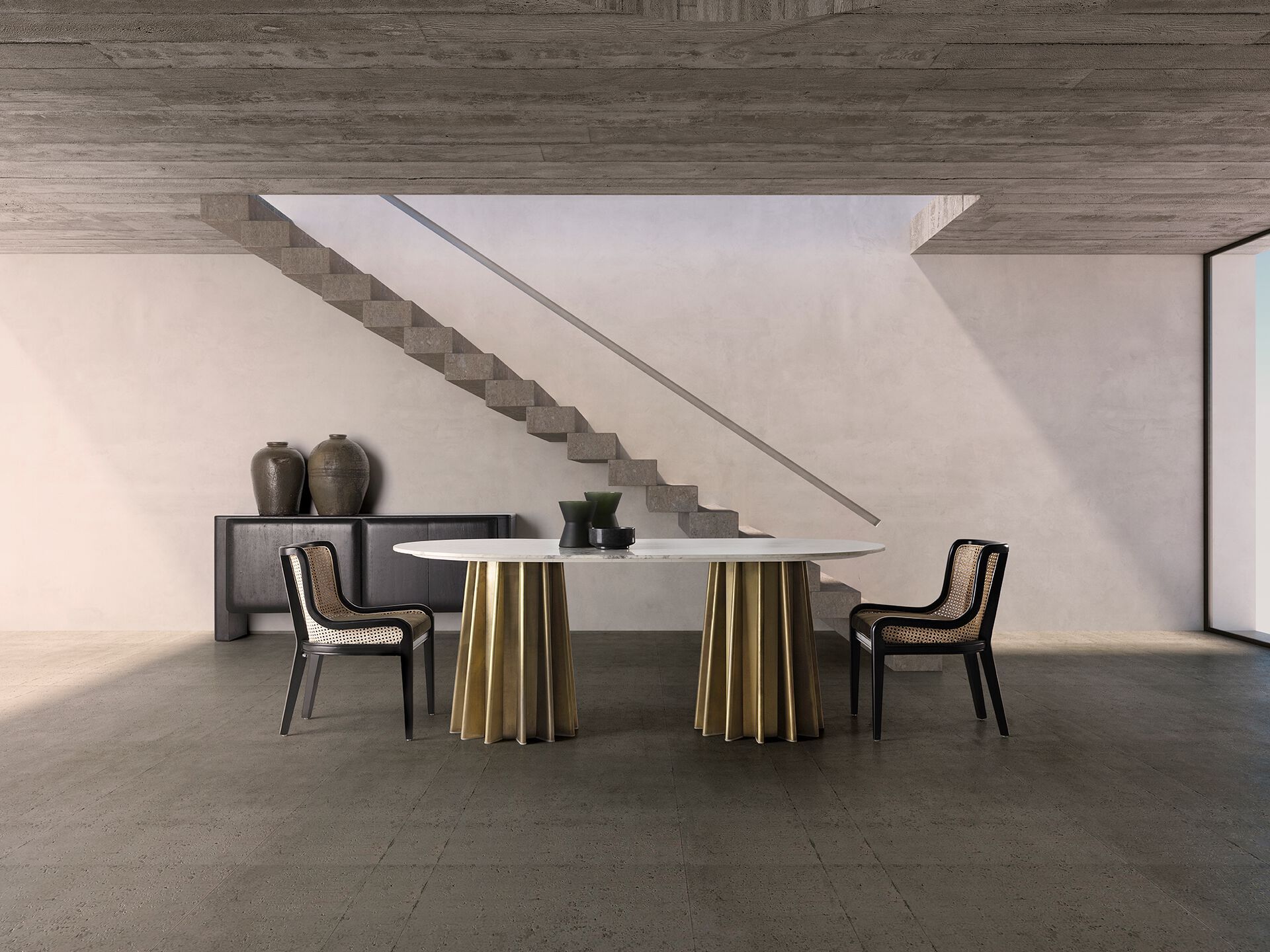 Деревянный стул с мягким сиденьем Vical Home VELBURG ARCH-00013983 - Вид №2