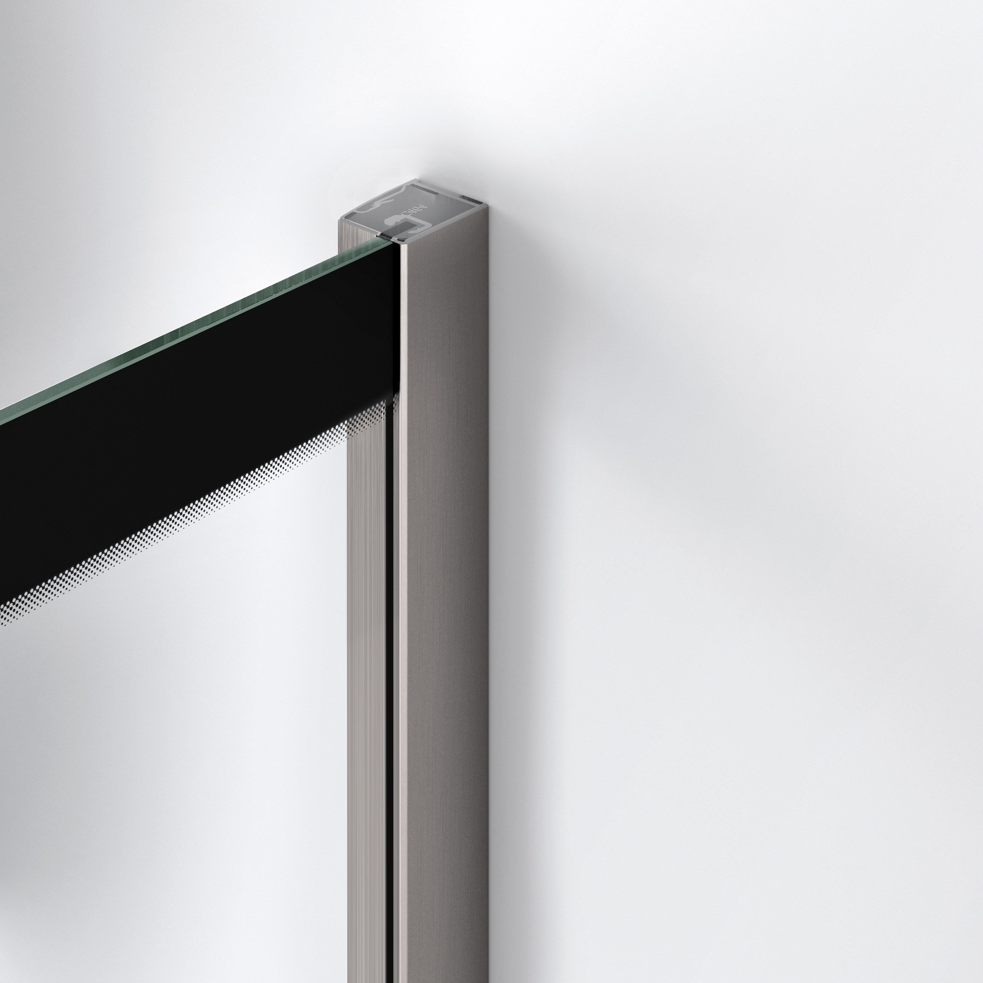 Алюминиевая и стеклянная душевая кабина с раздвижной дверью DUKA вода 5000 ARCH-00118515 - Вид №44