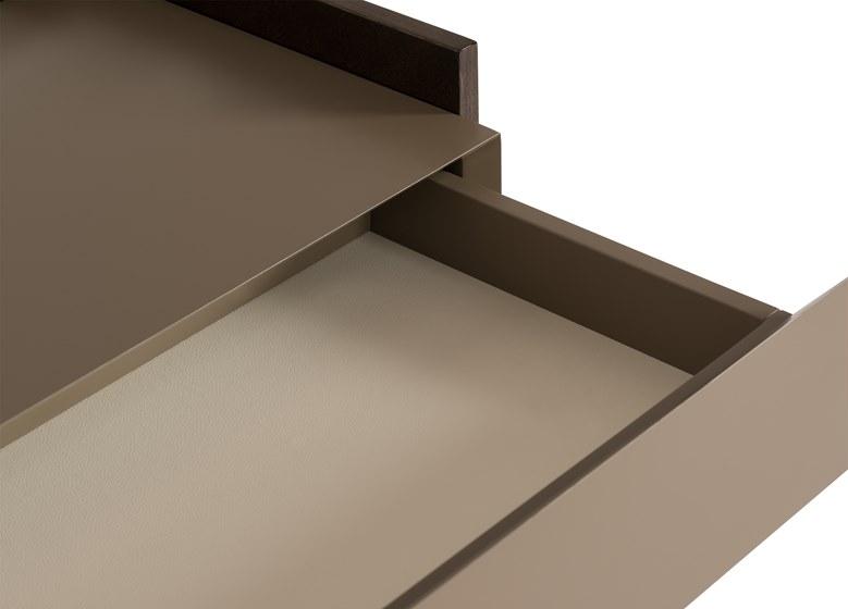 Stylish Club Прикроватная тумба с ящиками из лакированной древесины Milos Scf.ml16 - Вид №2