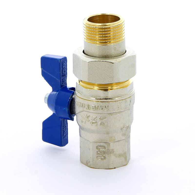 Кран шаровой НВ с разъемным соединением EVOLUTION бабочка F.I.V. 3/4" FIV 80005034 - Вид №1