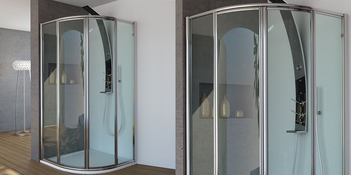 Душевой уголок ADELE 120 см CSA Box Doccia 11838 - Вид №1