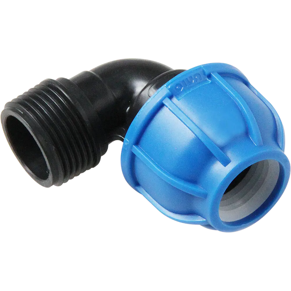 Отвод ПНД Unio ø1"х32 мм наружная резьба STLM-2157124