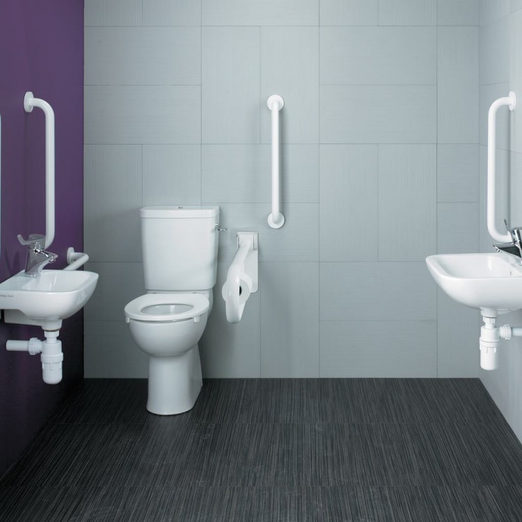 S6454AC Поручень опорный прямой 60 см Ideal Standard CONTOUR - Вид №4