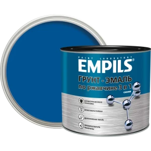Грунт-эмаль по ржавчине 3в1 Empils PL гладкая цвет синий 2.7 кг