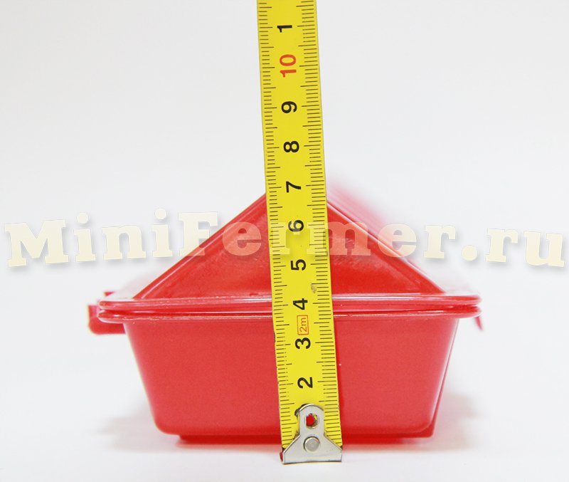 2354 Кормушка лотковая пластиковая с отверстиями 50 см LAB.Space  - Вид №8