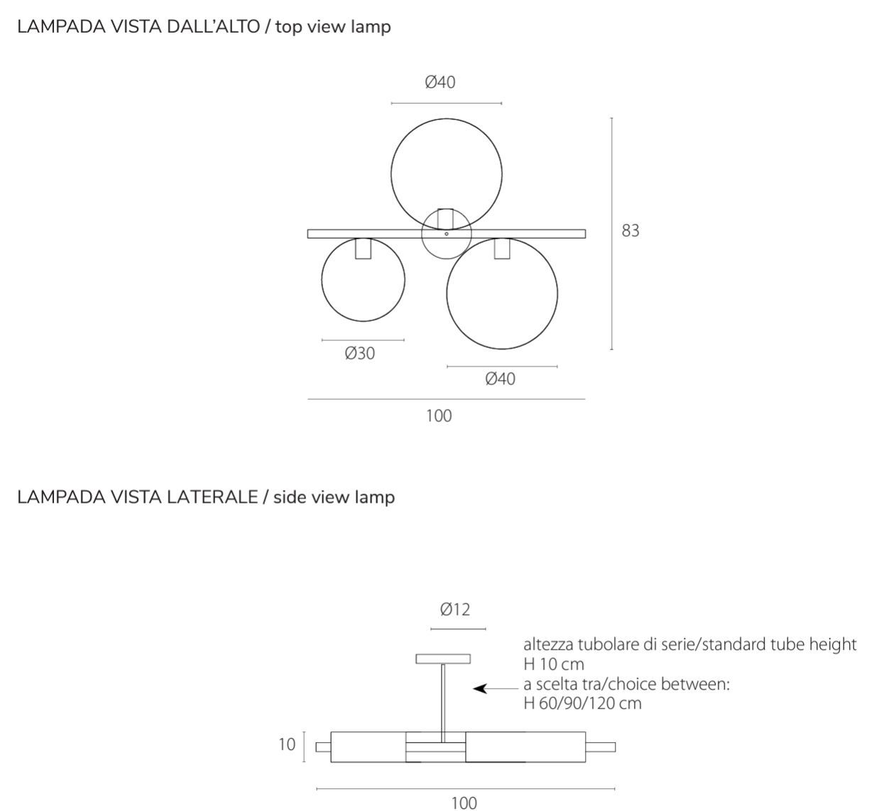 Окрашенный металлический настенный / потолочный светильник RIFLESSI Led Loop ARCH-00024261 - Вид №4