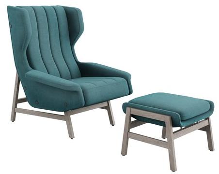 Tacchini Подставка для ног из ткани Giulia sun-id-1429961 - Вид №1