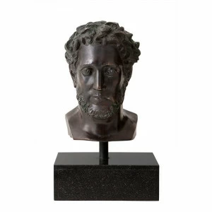 Статуэтка декоративная 60х35 см бронзовая Head Alexandrie EICHHOLTZ EICHHOLTZ 062737 Бронза;черный
