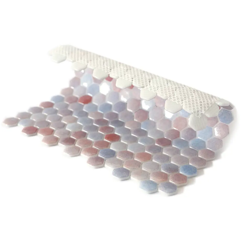 Мозаика стеклянная Natural STP-RD002-HEX 29x29 см цвет разноцветный 84830281 STLM-2194040 Santreyd Steppa - Вид №2