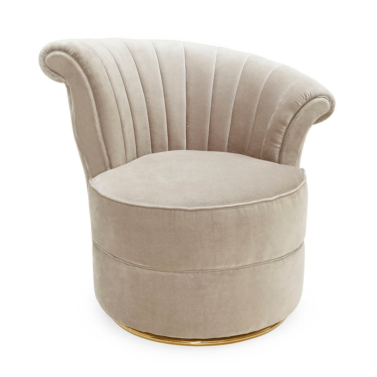 706049-SD ABHIKA КРЕСЛО FAN VELVET 