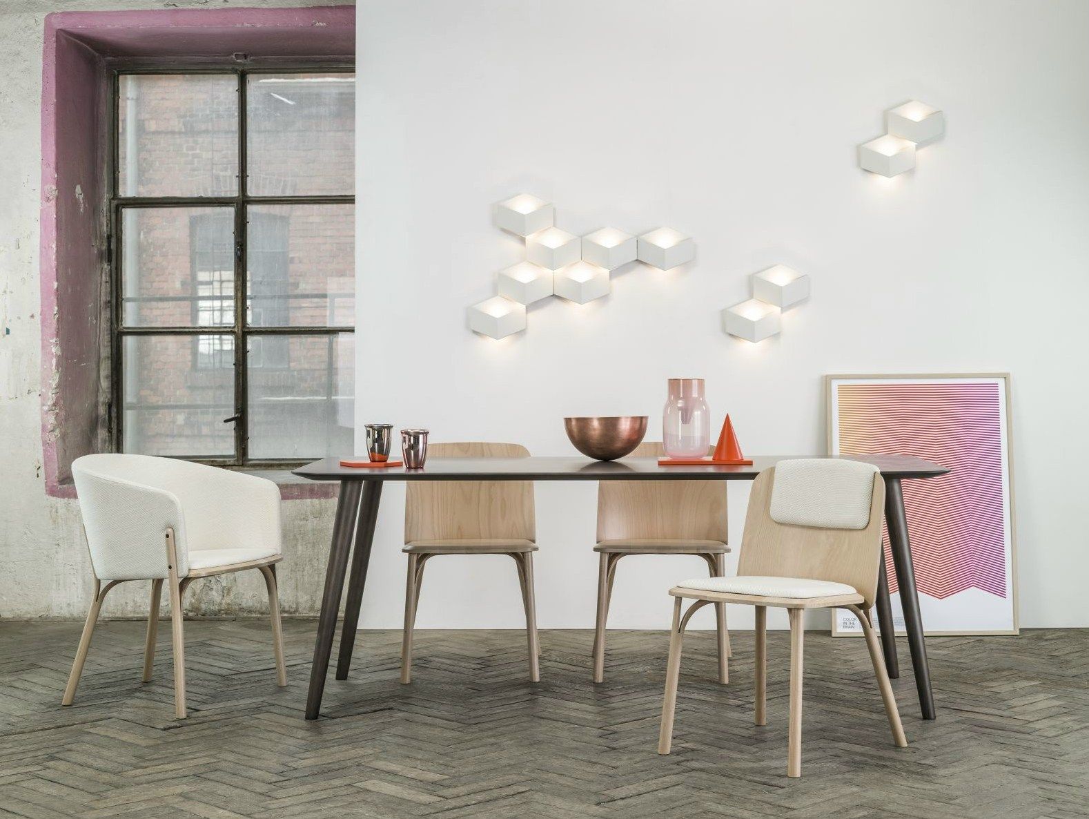 Деревянный мягкий стул TON ARCH-00078959 - Вид №2