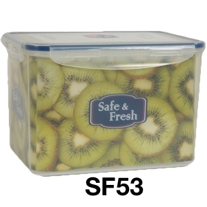 SF5-3 Контейнер пищевой прямоугольный 3,9 Л Цветочная коллекция 