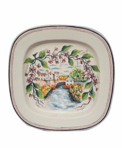 Tifdn66c Tifernoit Блюдо борго Ceramiche