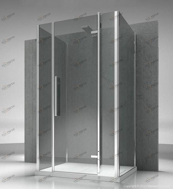 VISMARAVETRO Душевая кабина на заказ из закаленного стекла Tiquadro sun-id-1361019