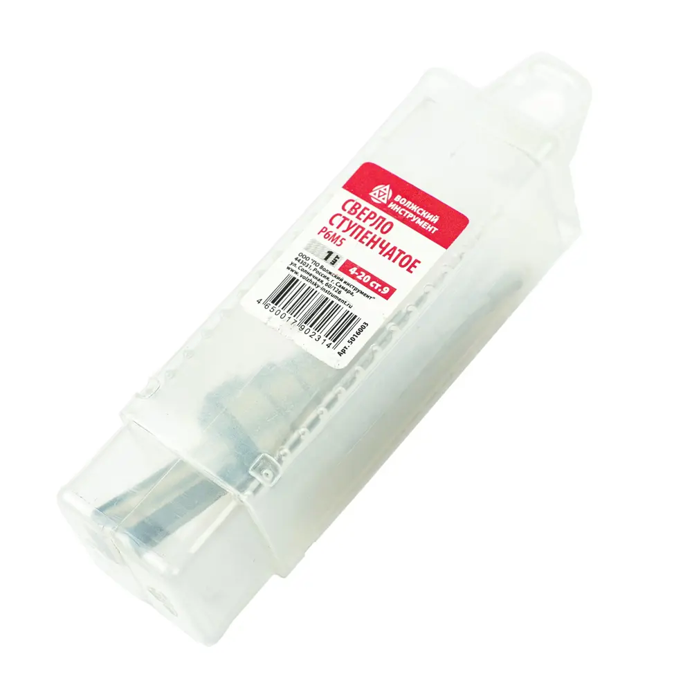 Ступенчатое сверло Волжский Инструмент для точных отверстий 4-20 мм 89402788 STLM-1567448 - Вид №3