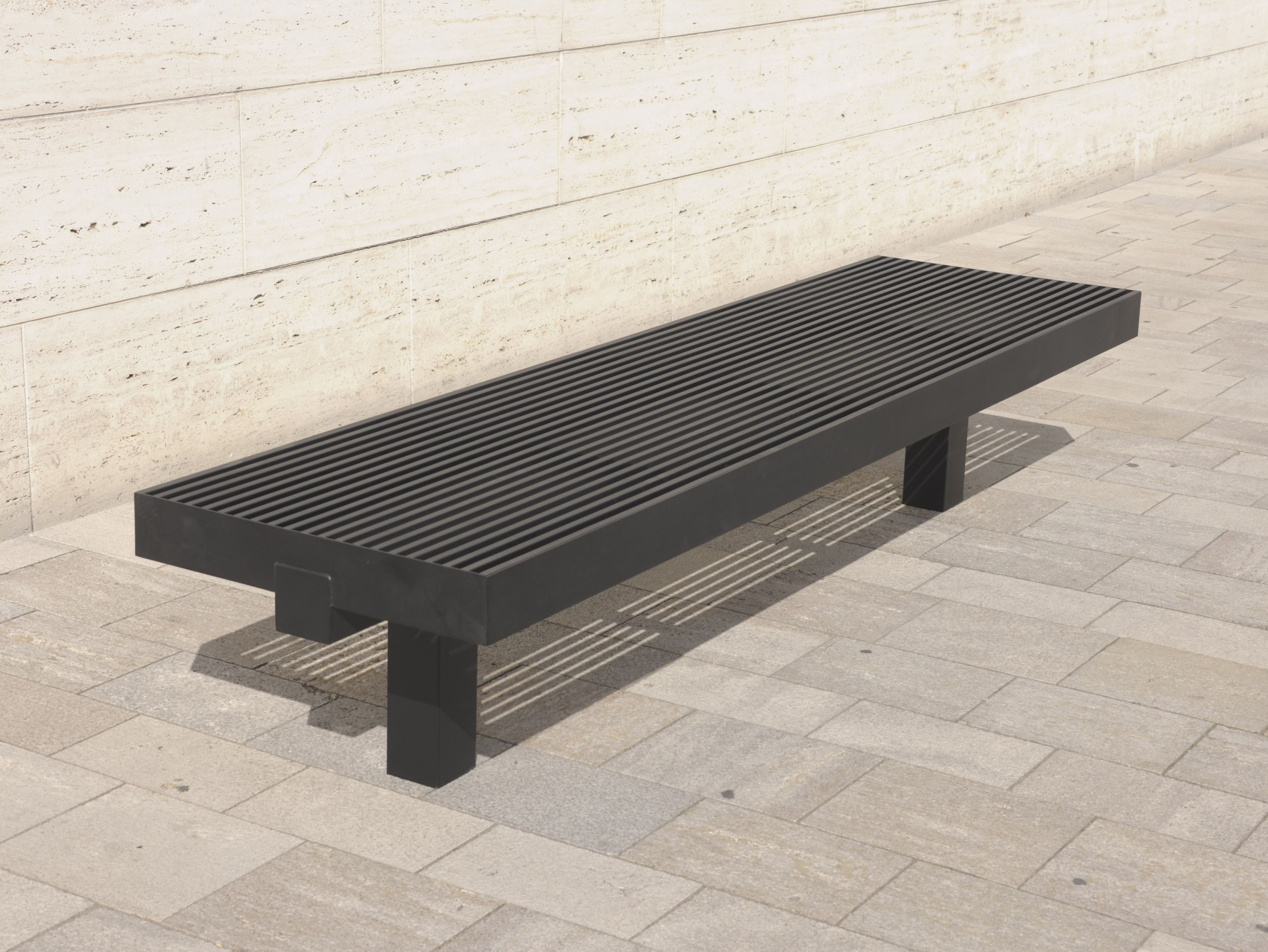 Скамья из нержавеющей стали без спинки BENKERT BANKE Sicorum ARCH-00117740 - Вид №1