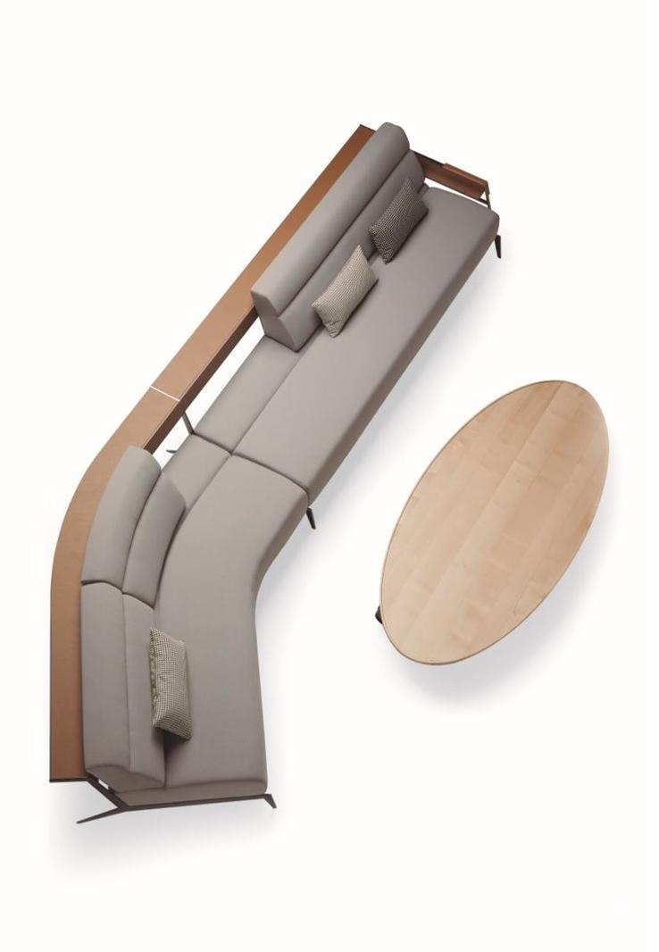 José Martínez Medina Модульный тканевый диван Blacktone sun-id-1376102 - Вид №7