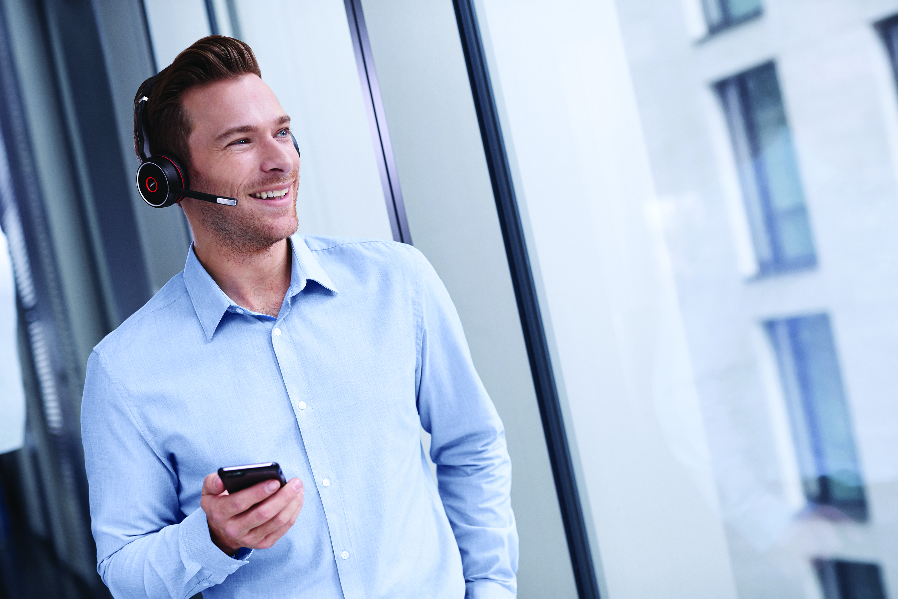 7599-832-199 evolve 75 stereo ms, charging stand & link 370 Jabra Santreyd  - Вид №21