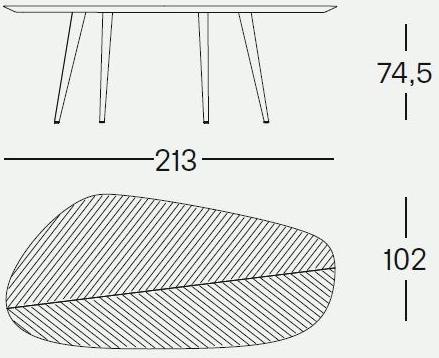 Zanotta Деревянный стол sun-id-1488369 - Вид №10