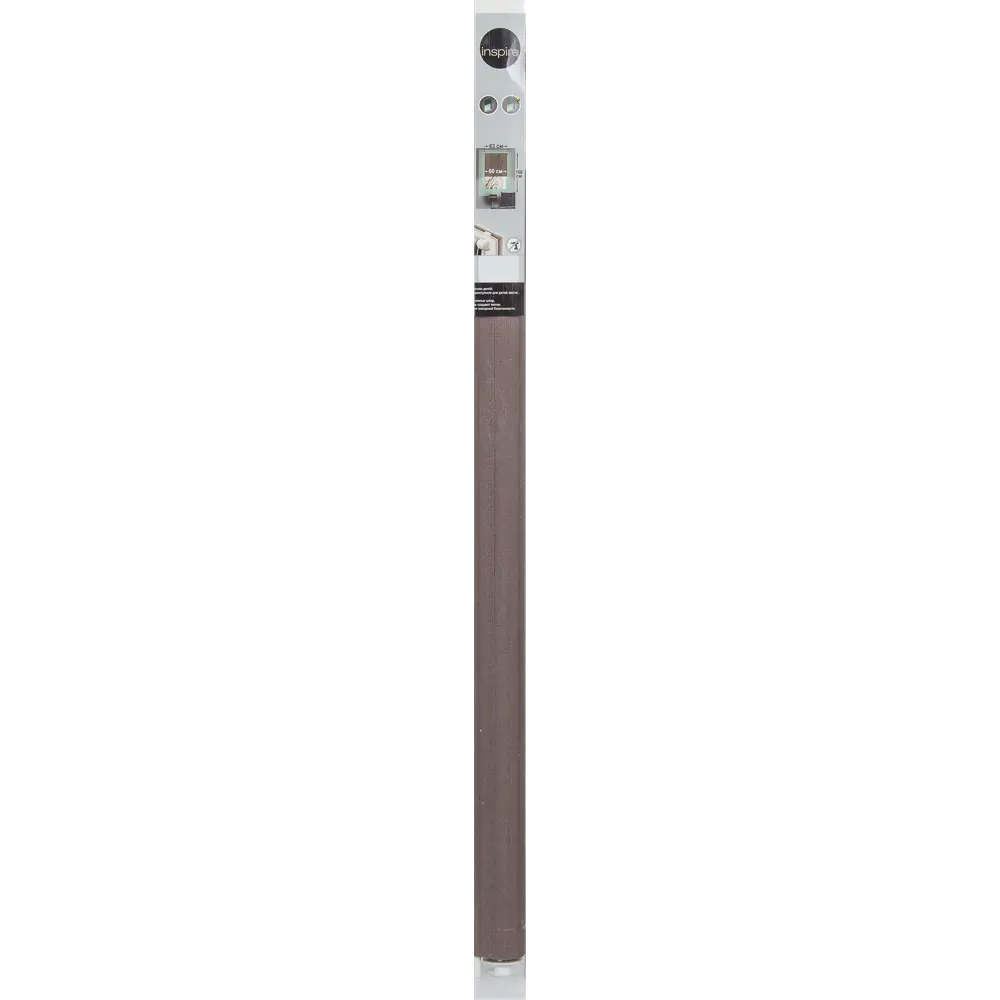 Штора рулонная Inspire Шантунг 50х160 см цвет коричневый 82038545 STLM-2172137  - Вид №4