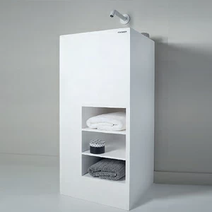 TEBAS Накладная раковина на столешницу  квадратная McBath