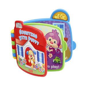 CJW66 Mattel Fisher-Price Фишер Прайс Книжка "Считаем с Ученым Щенком" FISHER-PRICE (Mattel)