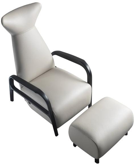 SELVA Кожаное кресло с подлокотниками  1025 /1026  - Вид №1