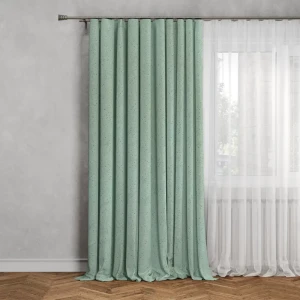 WITERRA Штора на ленте «Камни» — элегантность неоклассики в голубых тонах 89231445