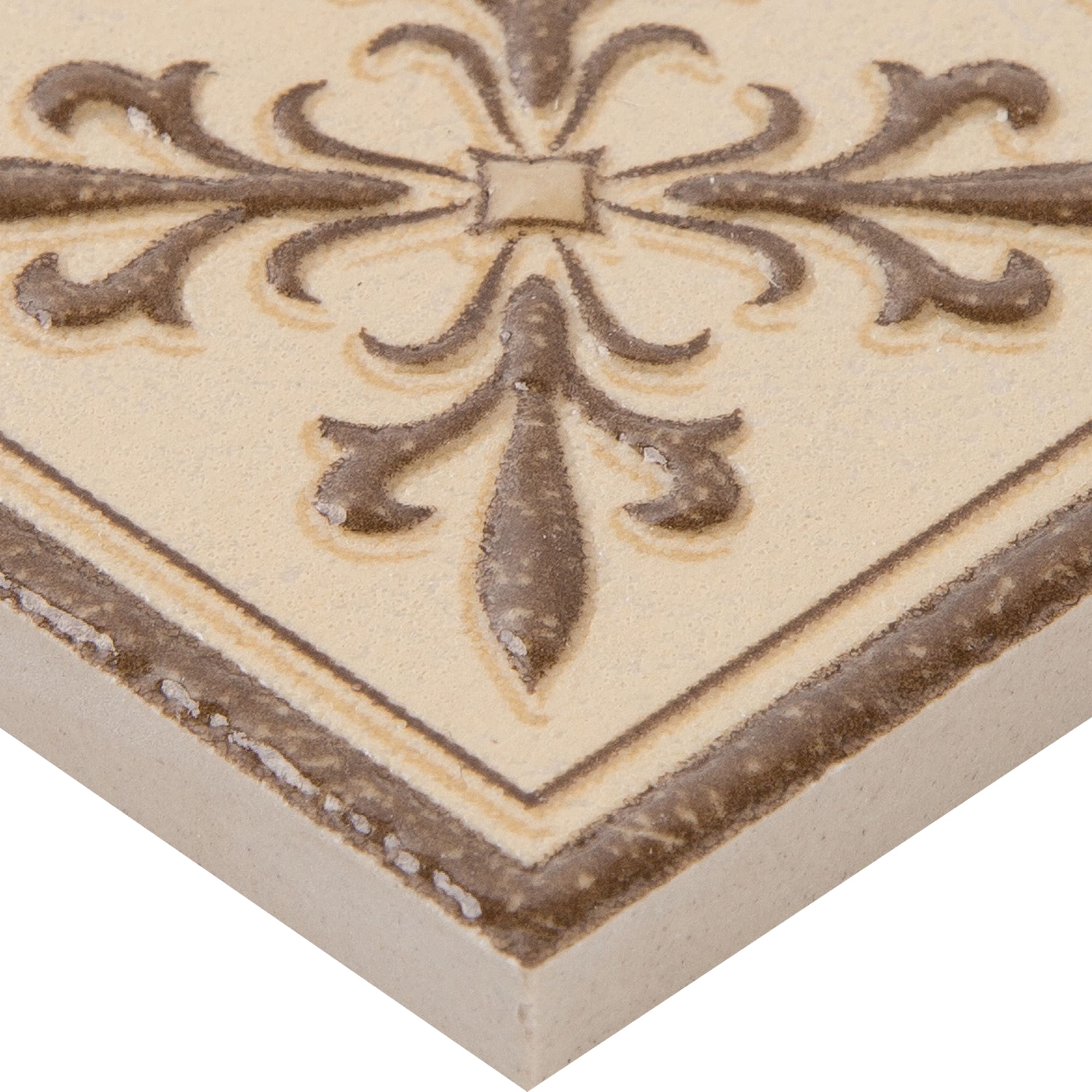 15624351 Декор «» 6х6 см цвет бежевый Таллин Santreyd  - Вид №2