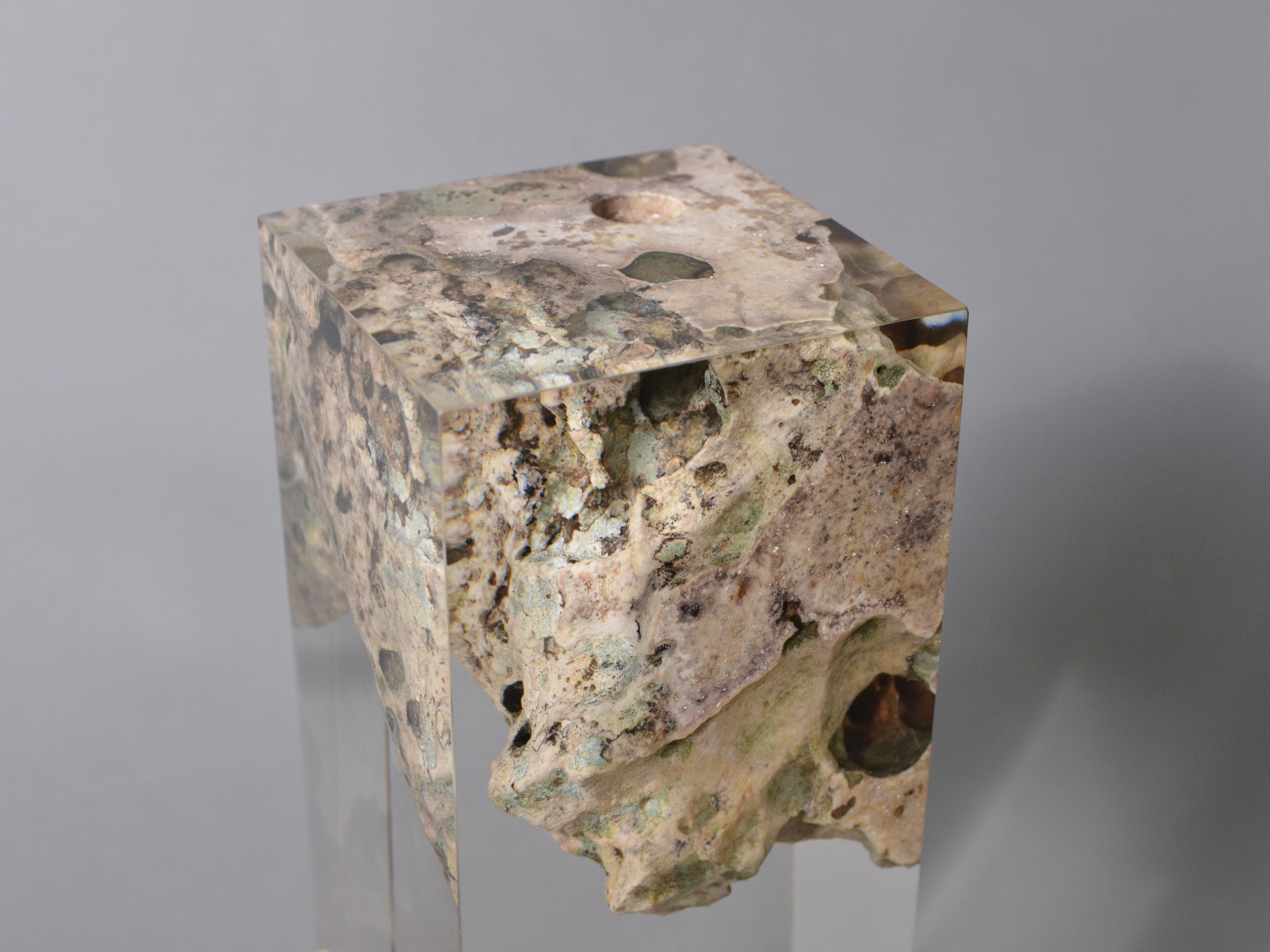 Ваза из карстовой породы и смолы alcarol Bedrock ARCH-00109188 - Вид №5