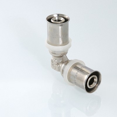 VTm.251.N.002020 Пресс-фитинг – угольник Valtec 20 мм  - Вид №1