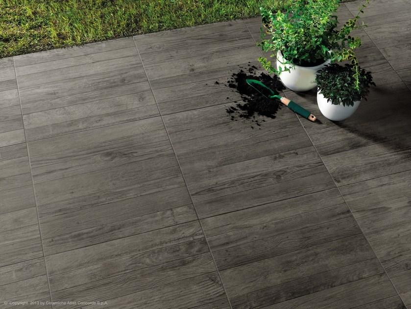 Atlas Concorde Наружный пол из керамогранита с имитацией дерева Axi sun-id-1444046 - Вид №3