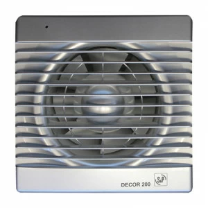 Накладной вентилятор Soler Palau DECOR-200C SILVER